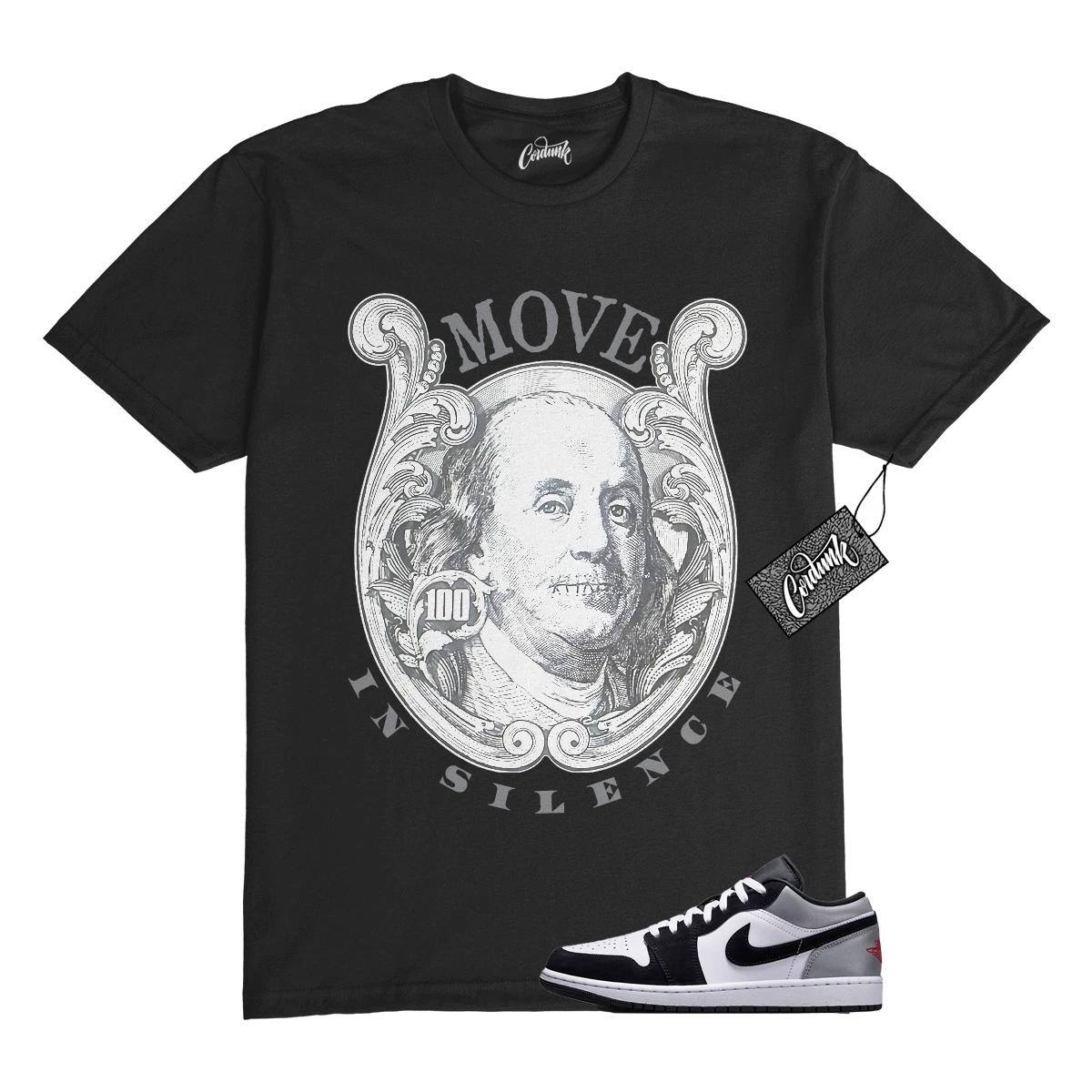 

1 Black Matte Silver White Fire Red T Shirt Match BENMIS S