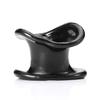 Male Silicone Ball Stretcher Scrotum Testicle BDSM Bondage Time Delay Sleeve Cock Penis Rings Adult Chastity Slave Sex Toys Men