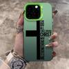 New English applicable iphone16 mobile phone case Apple 15promax/14 trendy brand 13pro12 Europe and America 11xr