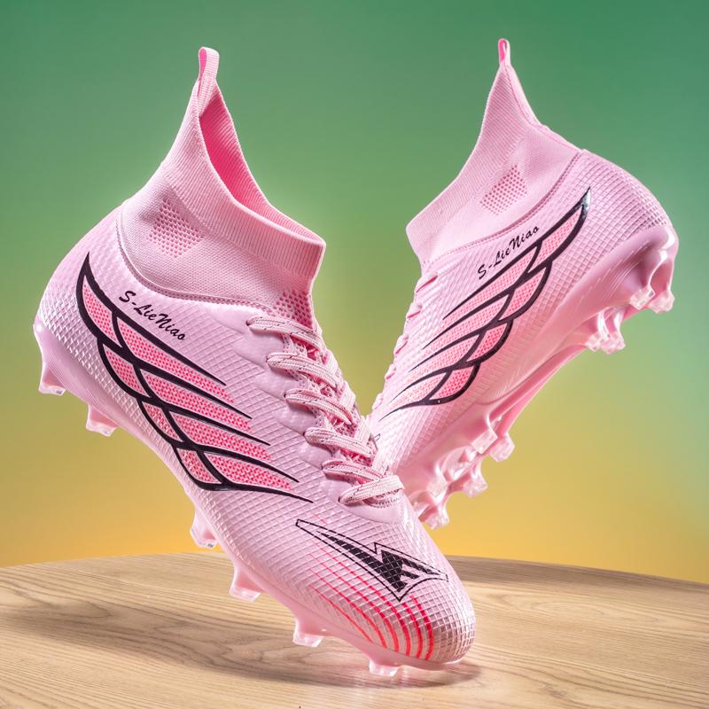 Men's Soccer Shoes Outdoor Long Spikes Sports Football Boots Large Size Youth Sports Kids Football BootsMens Football Shoes
