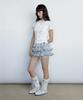 ROUGHNECK Tutu Pants Skirt Gray