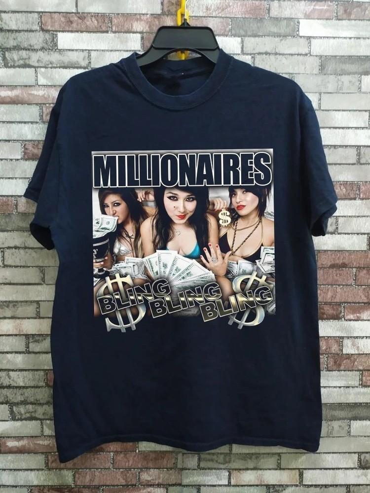 

Bling Bling Bling album Millionaires Band T Shirt Full Size BL1746 2XL
