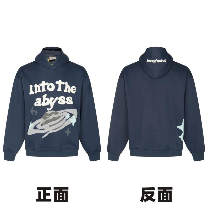 Mens Oversized Hooded Sweatshirt With Fleece Lining Streetwear Cotton Pullover Winter Casual Wear