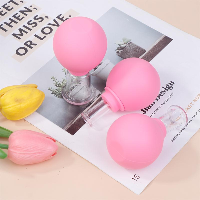 Vacuum Silicone Facial Beauty Cup, Household Cupping, Face Lifting, Ball Irrigation, Beauty