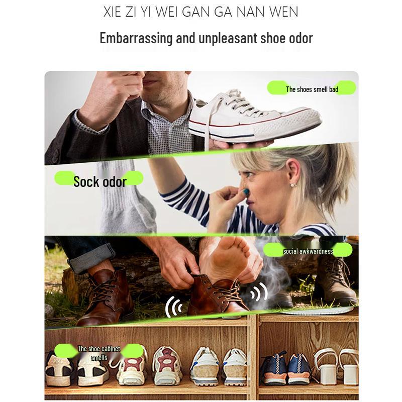 New Year Lucky Charm Deodorant Stickers: Eliminate Foot and Shoe Odor, Ward Off Bad Luck