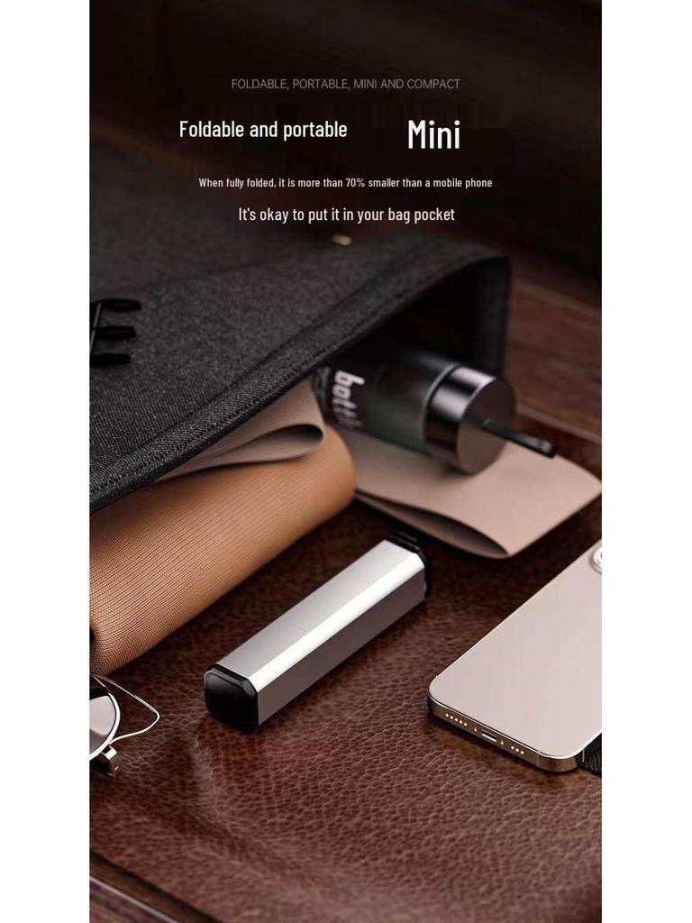 He Wei Universal 360° Travel Phone Holder for Airplane, Train, and Desktop