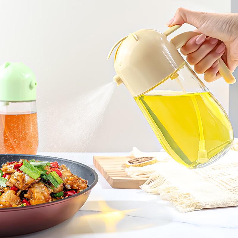ZISIZ Automatic No-Drip Glass Oil Dispenser Set