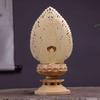 Wooden Buddha statue of Yakushi Nyorai (Medicine Buddha), made of high-quality cypress wood, for protection against illness and misfortune (Tendai, Sh