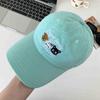 Cute Embroidered Baseball Cap For Women Summer Sun Protection Adjustable Cotton Hat