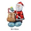 Christmas Foil Balloons Santa Claus Balloon Standding Balloon Christmas Gift Santa Balloon Xmas Party Supplies Home Decortion