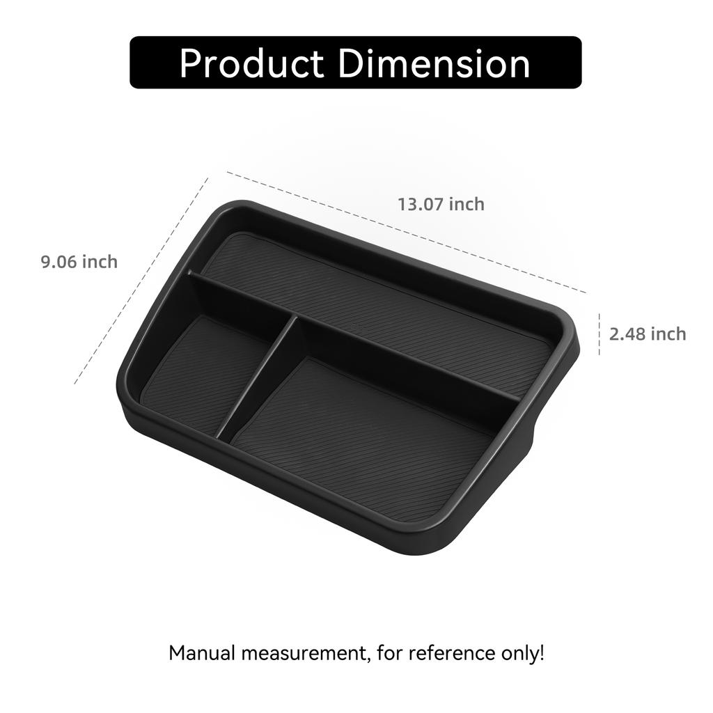 Für Leapmotor B10 2025 2026 Zentrales Bedienfeld Hintere Aufbewahrungsbox Auto-Innenzubehör Armaturenbrett-Aufbewahrungsschale ABS