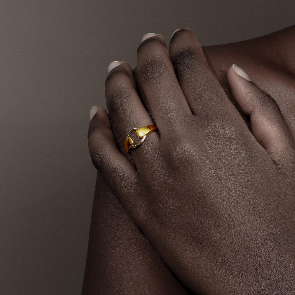 MamacitaSlay Daily Simple Design 18K Gold Plated Silver Color Titanium Rings women trendy women's stainless steel jewelry