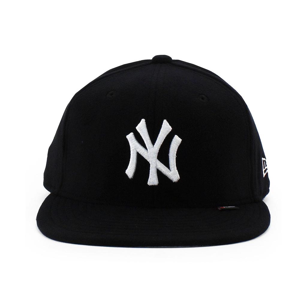 New Era Cap 59FIFTY New York Yankees MLB POLARTEC FITTED CAP NEW YORK YANKEES Polartec Black Hat 5950 Sz 7-14 [Used]