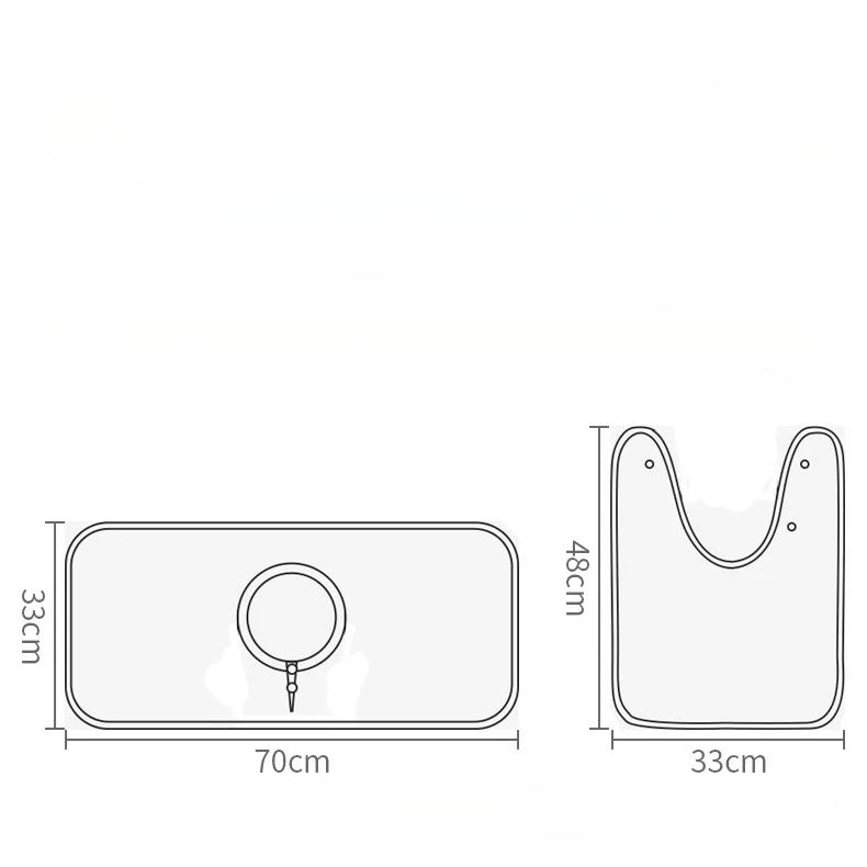 Cartoon Newborn Baby Bibs Prevent Dirt and Moisture Multifunctional Children's Saliva Mouthwash Face Washing Hand Wiping Towel