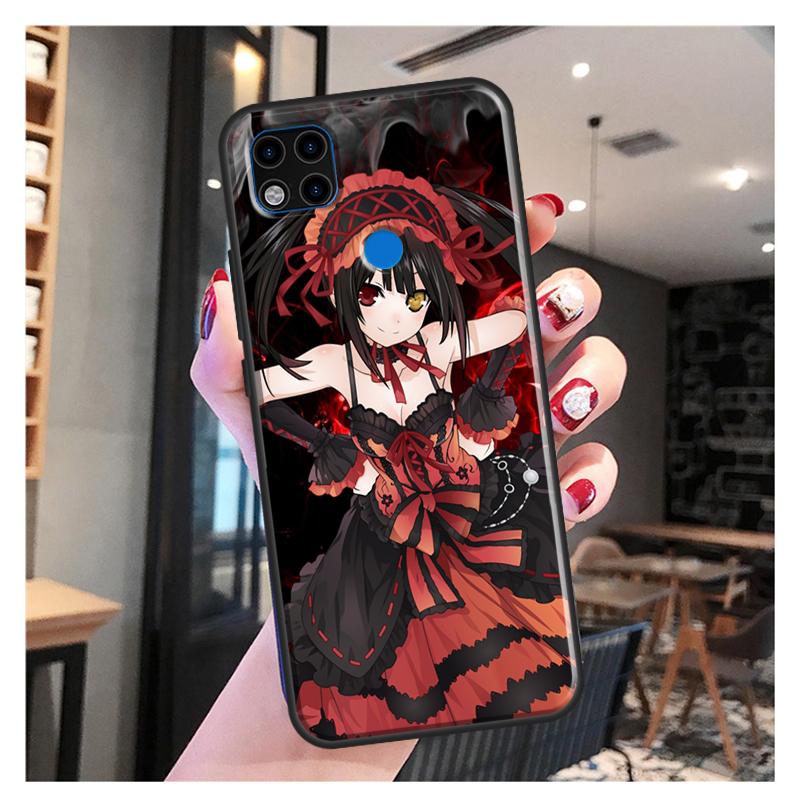 Husă de telefon Kurumi Tokisaki Date A Live pentru Xiaomi Redmi Note 11 Pro pentru Redmi 9T 9A 9C 9S 10S Note 9 10 Pro