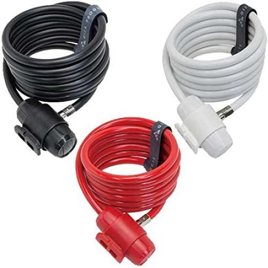 

Giza Cable 8 x Black WL-154 Lock, 1800mm, (LKW26900) чёрный