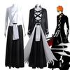 High Quality Bleach Kurosaki Ichigo Robe Cosplay Costume Halloween Carnival Party