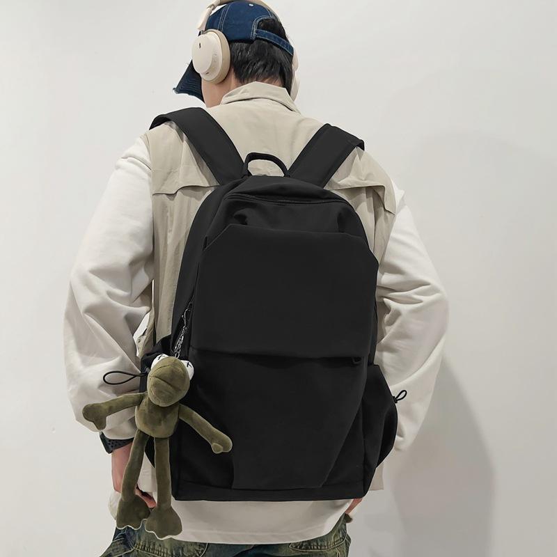 Schoolbag couple backpack women's 1011 new Korean version fashion trendy ins large capacity backpack junior high school student schoolbag