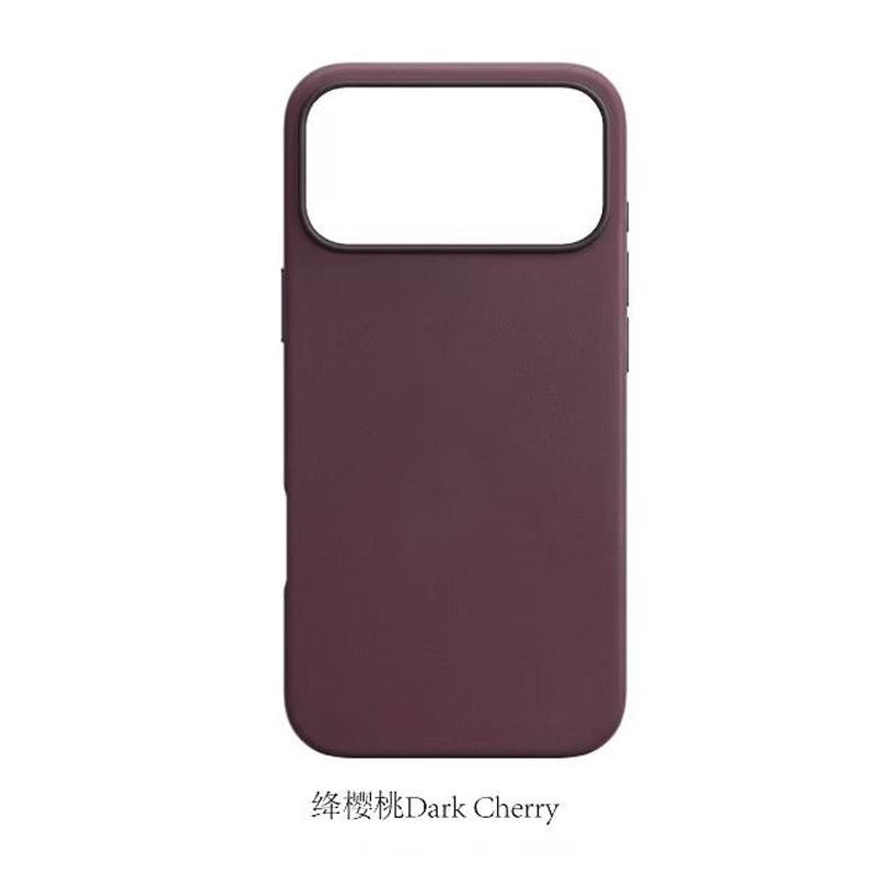 Leather All-inclusive Anti-fall Phone Case for IPhone 17 Pro Max 17 Air 16 15 13 14 Pro Max Invisible Magnetic Wireless Charging Cover