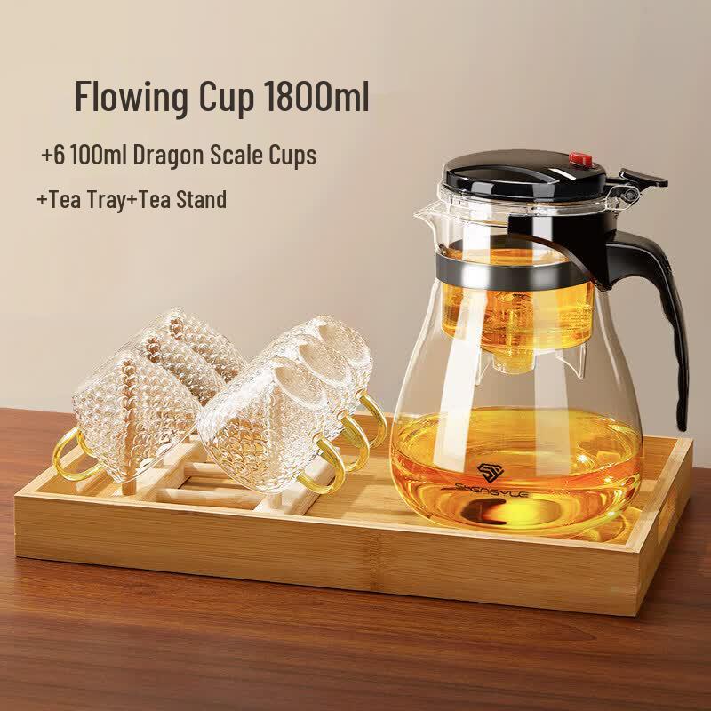 Yuluo Glass Teapot with Infuser