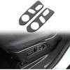 For Hummer EV Accessories Seat Adjustment Button Cover Trim Real Carbon Fiber Car Front Seats Button Switch Panel Decorative Frame Interior for
