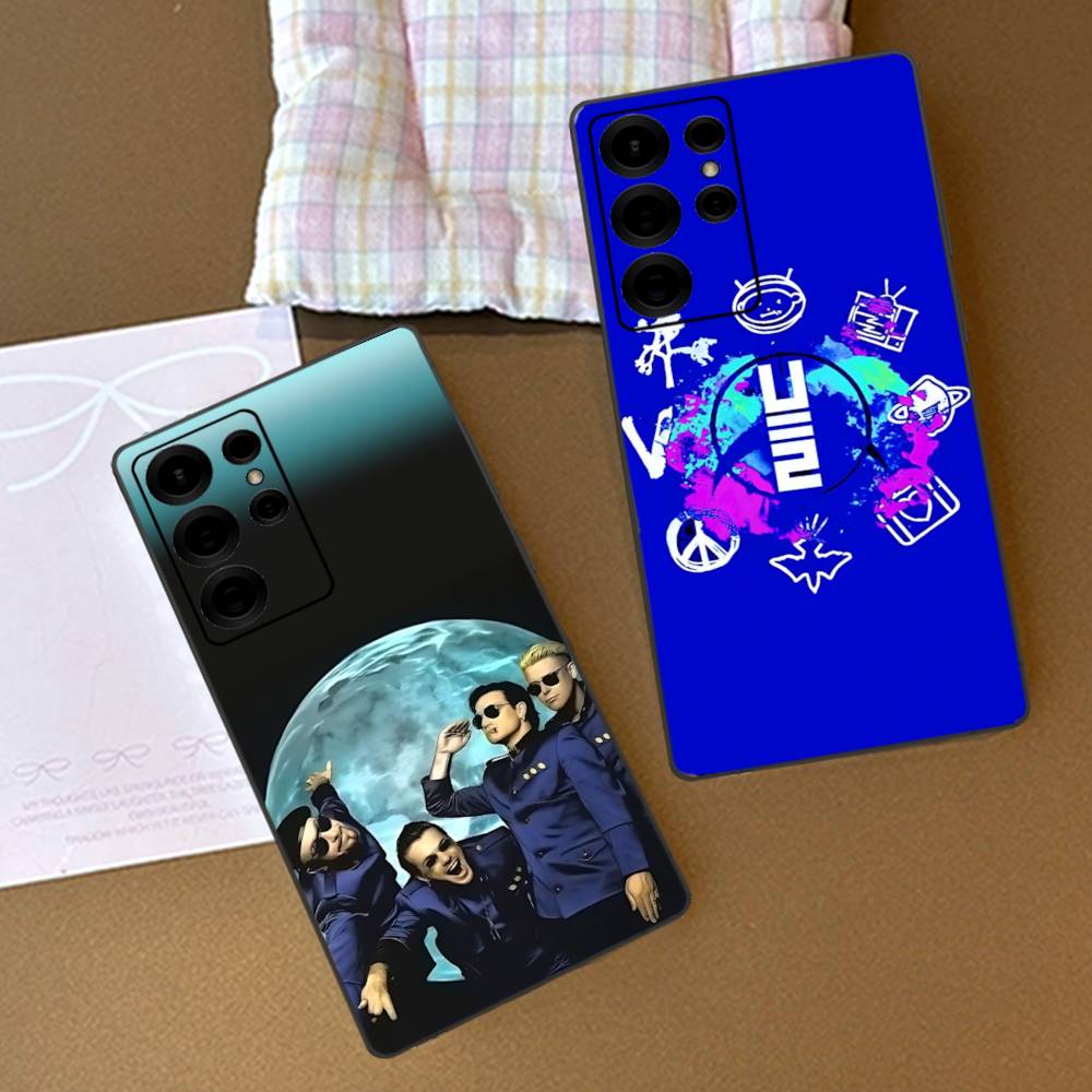 1pc Famous U-U2 Rock Band Phone Case For Samsung S 24 Fe 25 Ultra Plus 20 Lite 21 30 22 23 24 22 Ultra 5G Fundas