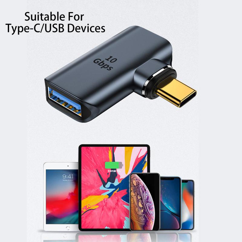 Usb Type C Magnetic Cable Adapter C Male To A Female Type-c To Usb A Cable Converter Compatible For