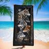 Digital Printing Beach Towel European And American Class A Large Bath Towel Microfiber Adult Towel