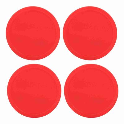 4 Stück Kunststoff Air Eishockey Pucks Stück Austauschbar für Tische Spielausrüstung(L)