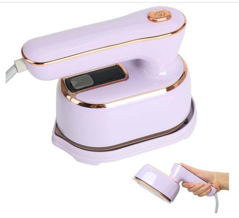 Dual-Mode Rotating Steam Iron for Dorms & Homes