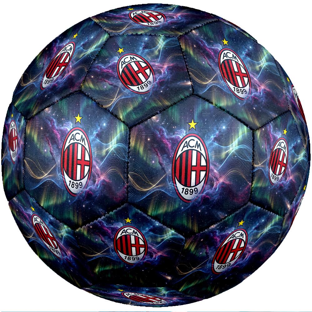 Pallone da calcio Tema AC Milan Taglia 5 Pallone da calcio Tocco Morbido Pallone da calcio per Allenamento Professionale per Sport all'Aperto