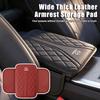 Breathable Perforated Leather Car Armrest Pad Center Console Cushion For Mazda CX9 MX5 RX8 Axela Demio Atenza MS GJI GH BK MP FF13