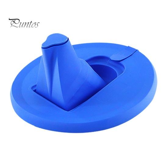 

Складная крышка банки с краской с носиком для заливки, устойчивая к утечкам, беспорядочная складная крышка банки с краской на галлон синий