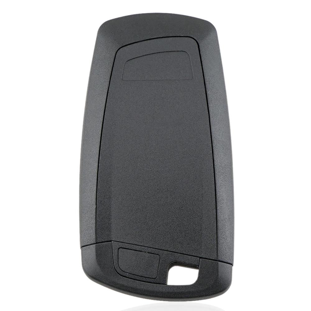 4 Buttons Replacement Smart Key Shell Cover Remote Keyless Case with Uncut Blank Blade Fit for BW F CAS4 5 Series 7 Series