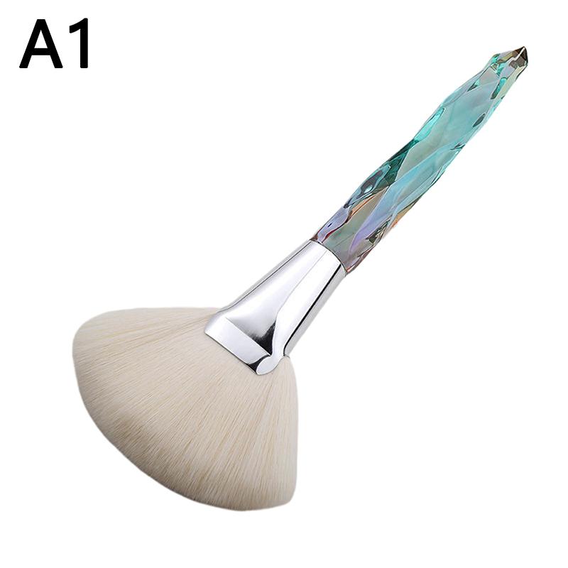 

1Pcs Nail Art Brush Remove Dust Brush Uv Gel Polish Powder Cleaning Tool Beauty Makeup Brushes Manicure Accessories Makeup Tool as the picture