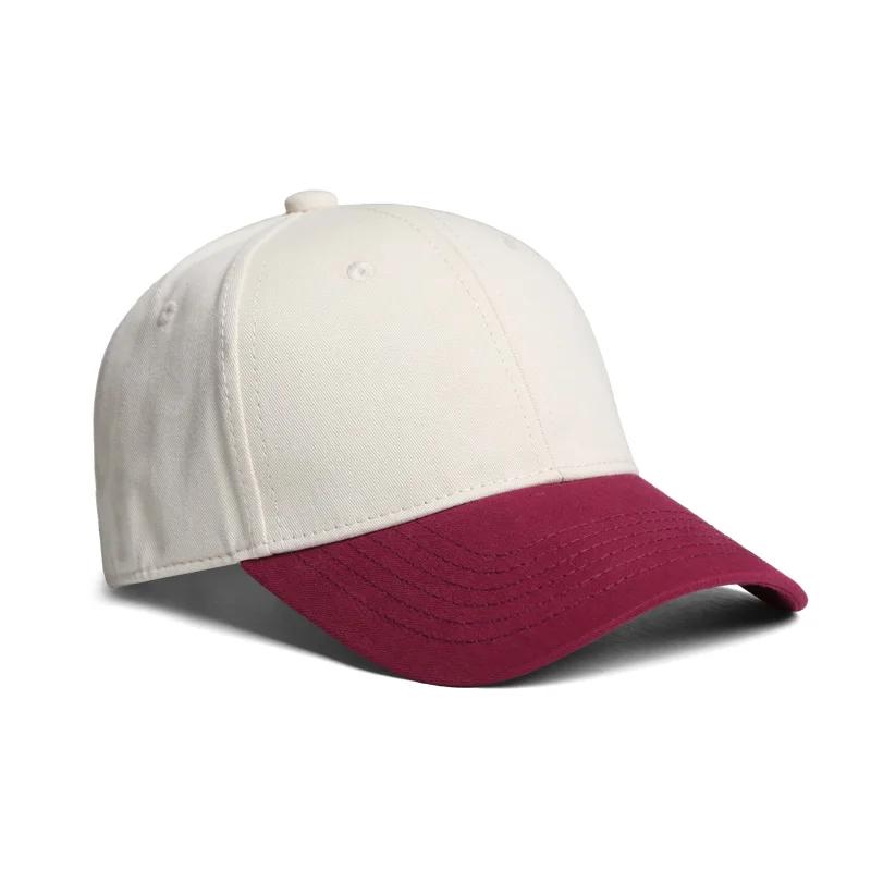 Baseball Lässig Farbkontrastblockierung Einfach Damen Herren Für Neutrales Geschlecht Frische Kappen Schirmmützen Atmungsaktiv Outdoor Ins Sonnenschutz Vielseitig