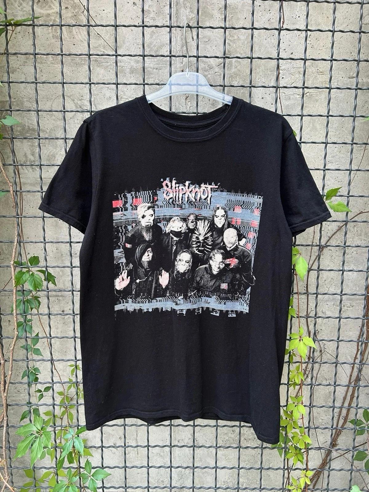 Vintage 2000s Slipknot Rock Band T-shirt Size M S