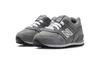 New Balance Cushioning Abrasion Resistant Breathable Low top Toddler Shoes Gray Infant And Toddler KL574GSI