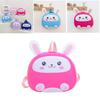 Adorable Pink Cartoon Hard Shell Backpack For Kids Age 2 To 5 Years