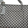 Tory Burch Minimalist Fashion Commuter Graphic Print Metal Logo Tote Bag Women Tote Bags Gray 143703-061