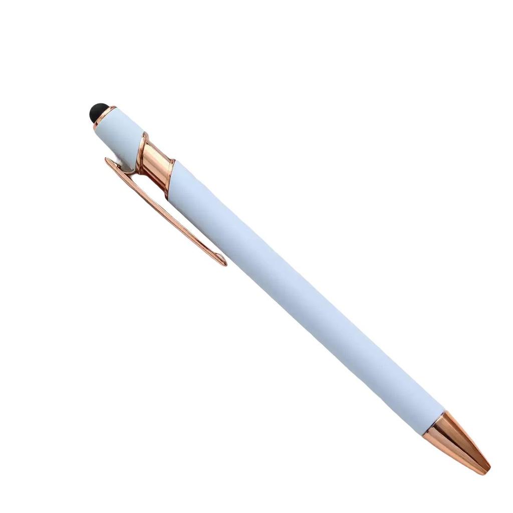 Meiji Touch Screen Capacitive Metal Ballpoint Pen with Aluminum Barrel and Printed Logo