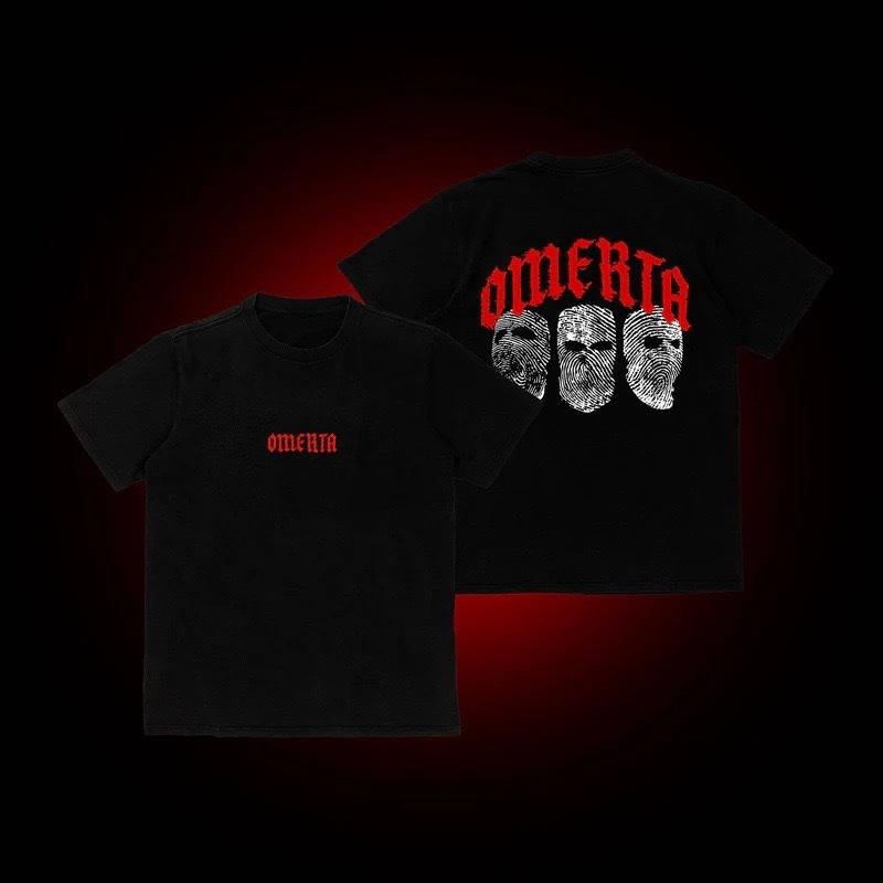 Nuova maglia da calcio Omerta tedesca, maglia da allenamento da uomo stampata, maglietta sportiva traspirante con scollo a girocollo