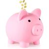 Pig Shaped Piggy Bank - Beautiful Piggy Bank - Souvenir Decoration: The Best Gift for Family and Friends In Pink