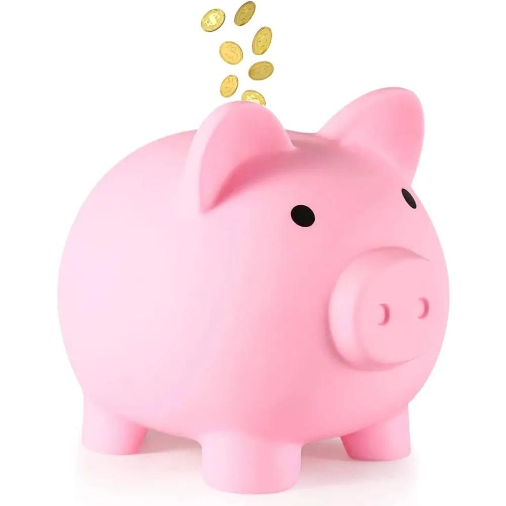 Pig Shaped Piggy Bank - Beautiful Piggy Bank - Souvenir Decoration: The Best Gift for Family and Friends In Pink