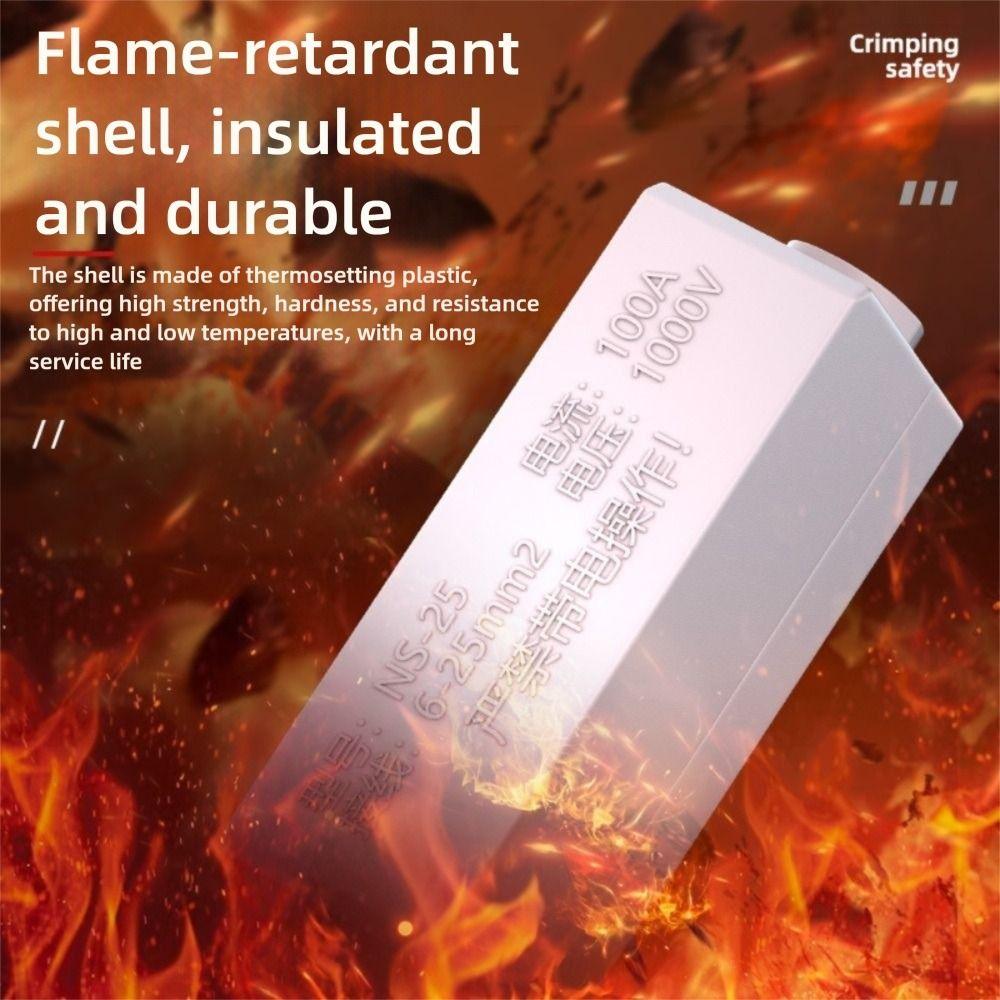 Large Current High Power Splitter Conductor Brass Fast Connector Quick Terminal Block  Electrical