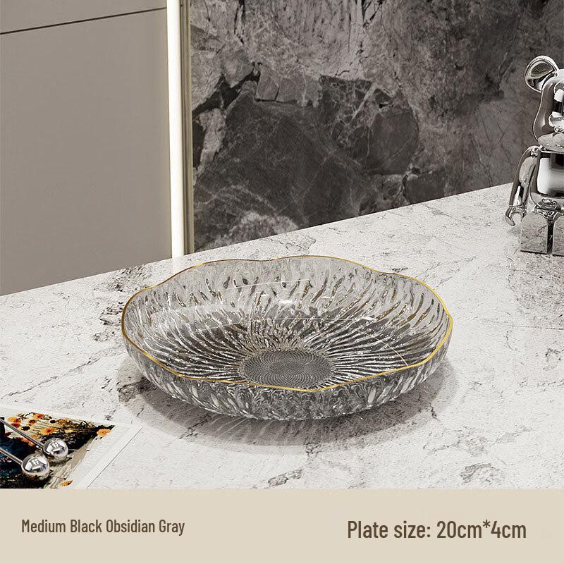 Deouxingguang PET Plastic Petal Fruit Plate