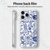 Blue and White Porcelain For iPhone 17 pro Max /17 pro Full Cover Decal Skin Wrap 3D Colorful Rear Protective Sticker Film