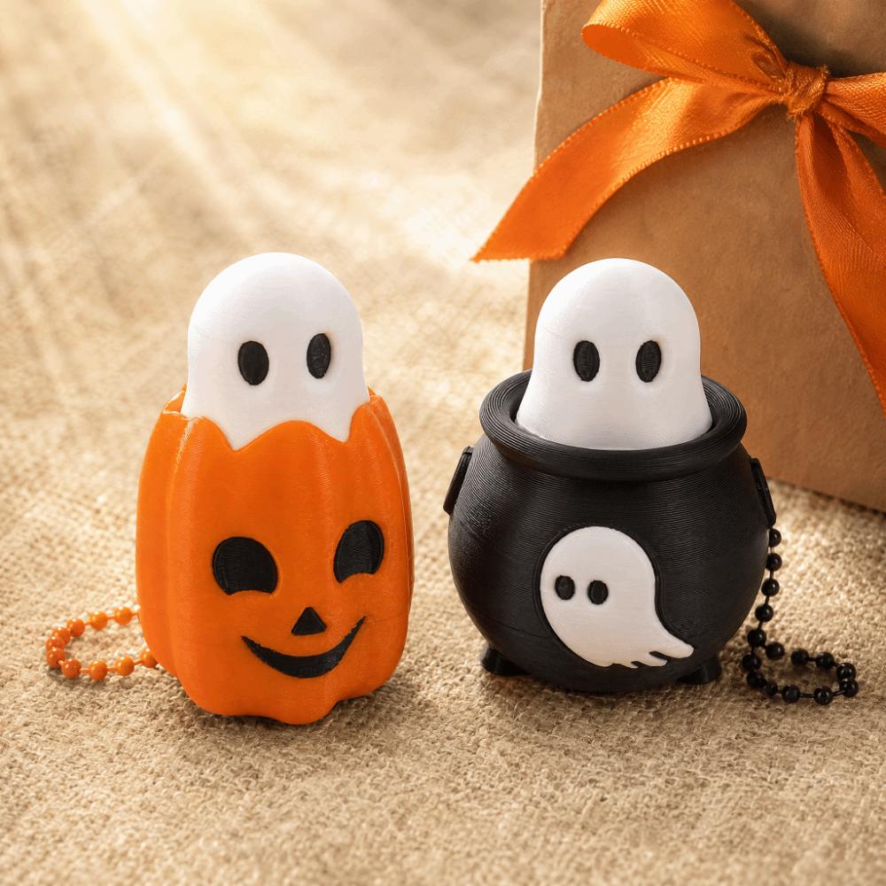 Funny 3D Printed Pendant Creative Decompression Button Toy Bag Accessory