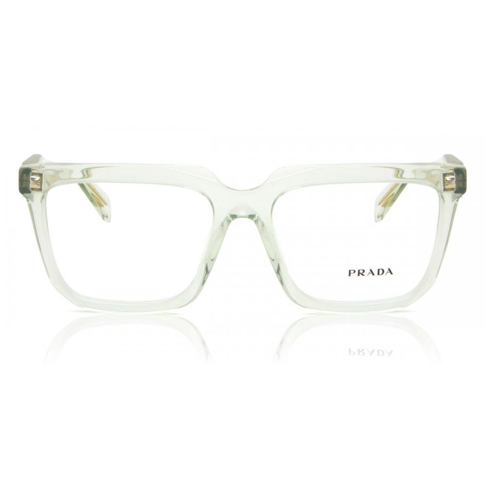 

Prada Pr A19v 14r1o1 Women Eyeglasses Transparent Mint Green/54-18-145