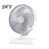 Portable Cooling Fan Desk Fan, Small Air Circulating 3 Speed Quiet Personal Electric for Office Adjustable Tilt Head Table Dorm Kitchen